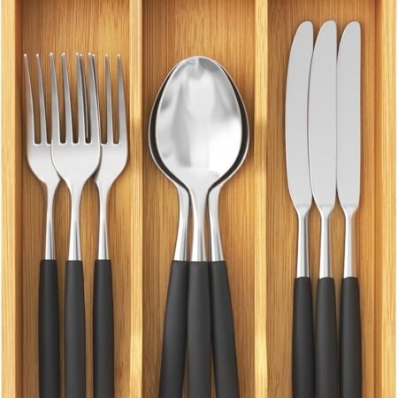 Natural Utensil Tray for Forks Spoons